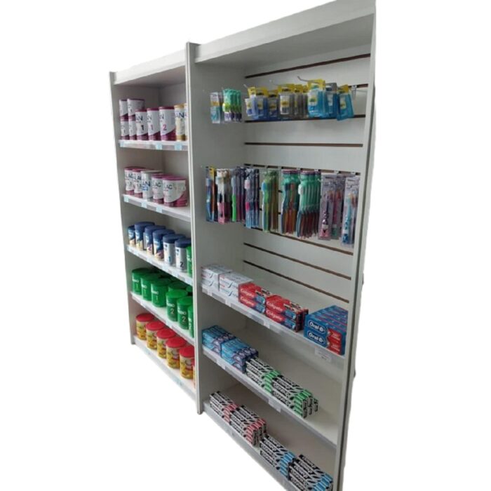 Estante Canaletada 100% Mdf 180X90X30Cm - Suprema Móveis