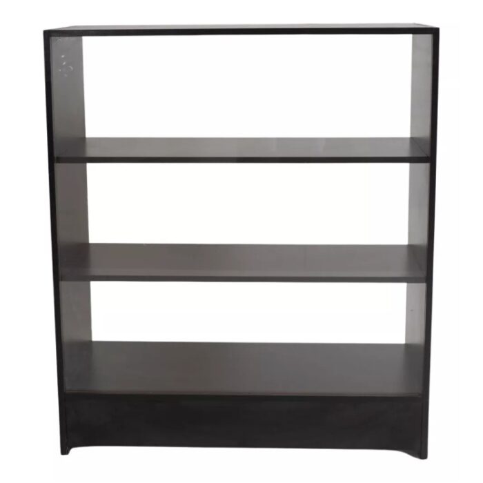 Balcão Vitrine com Vidro Temperado Preto