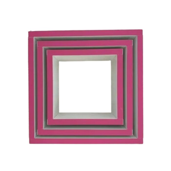 Nicho Decorativo 100% Mdf Com 3 Desmontado - Suprema Móveis