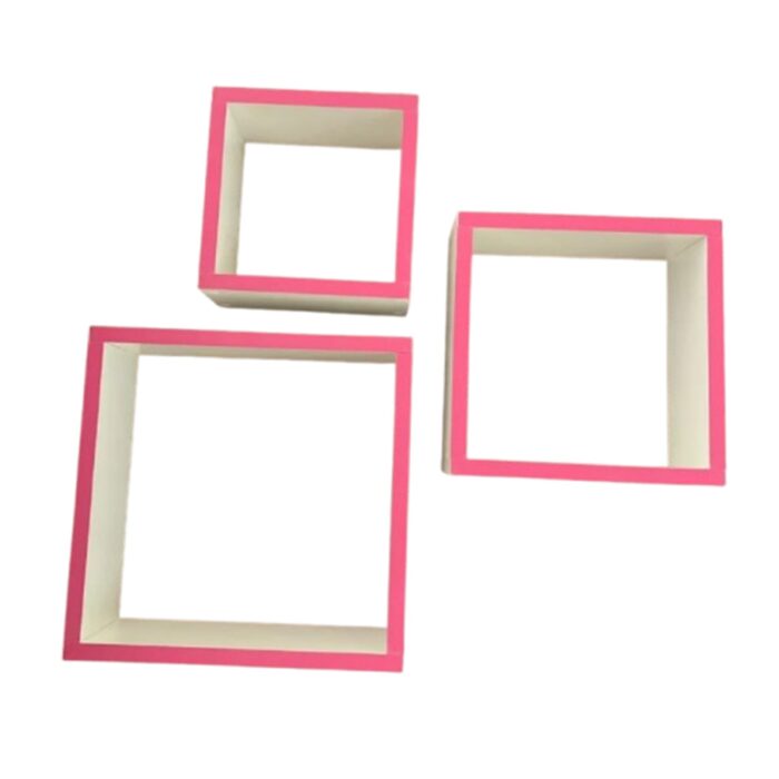 Nicho Decorativo 100% Mdf Com 3 Desmontado - Suprema Móveis