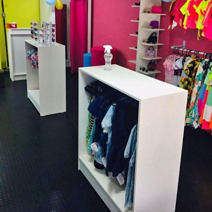 Balcão Loja Central Arara 100% Mdf 100X87X38Cm Desmontado - Suprema Móveis